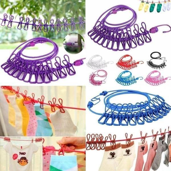 Elastic Laundry Drying Rope for Home & Travel